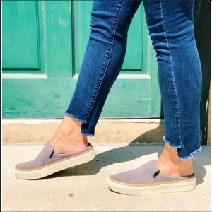 New Toms shade suede women’s sunrise slip on mules